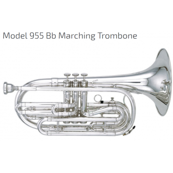 KÈN INSTRUMENTS - MARCHING BRASS-Model 955 Bb Marching Trombone